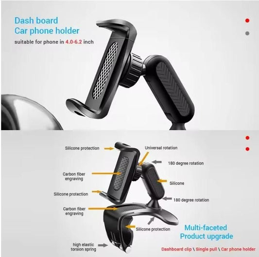 Phone Holder 360� Free Rotation - Gadget Villa