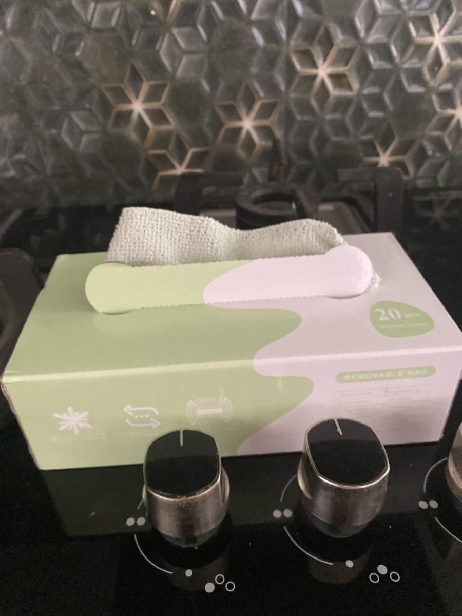 ✨ 20 - PC Microfiber Cleaning Cloth Set with Dispenser Box — Reusable, Ultra - Soft & Streak - Free - Gadget Villa