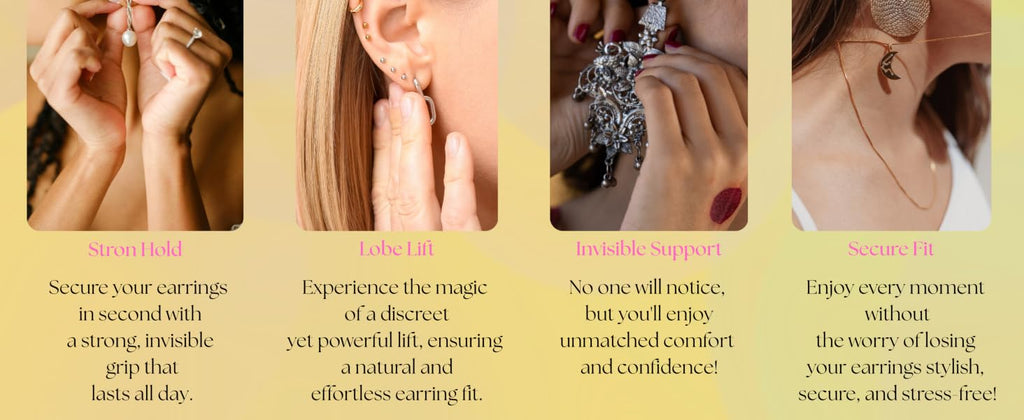 ✨ Invisible Earring Support Patches 💎✨