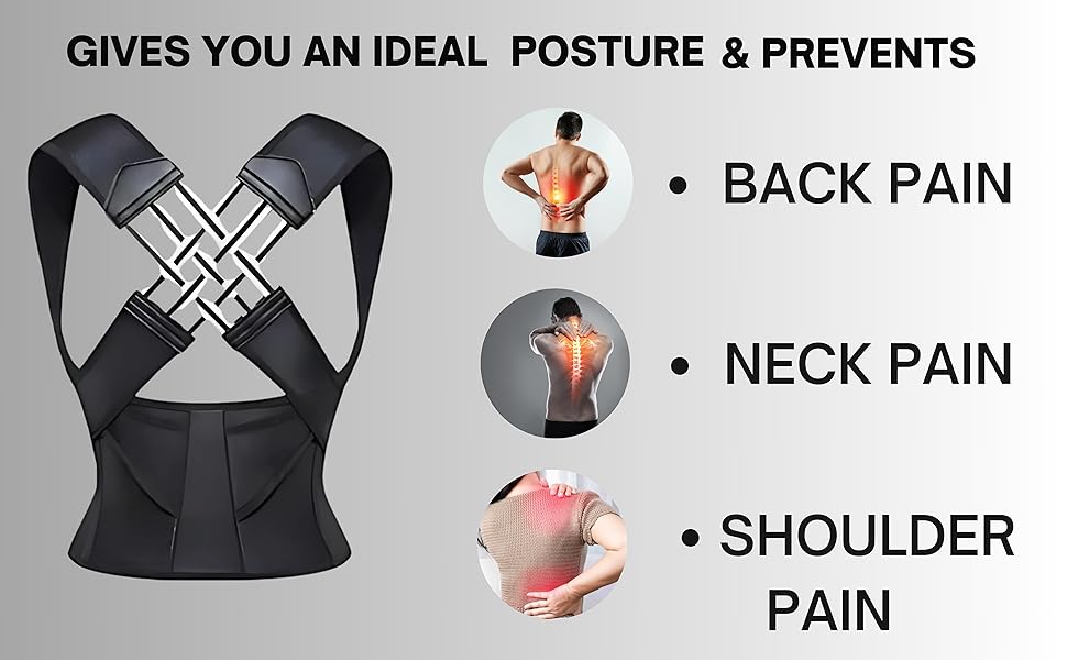 ✨ Smart Posture Corrector Back Support Belt ✨