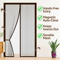 🦟🚪 Magnetic Mosquito Net Door – Auto-Close | Fresh Air, Zero Mosquitoes