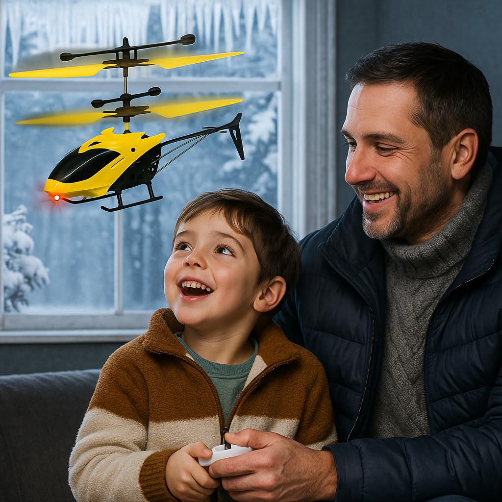 Flying Gravity Sensor RC Helicopter Toy 🎮🌟