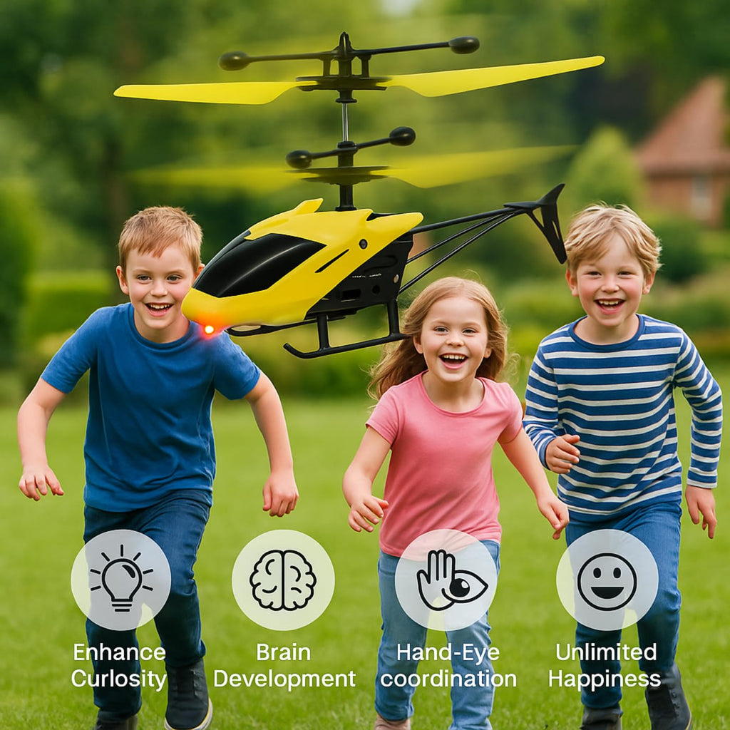Flying Gravity Sensor RC Helicopter Toy 🎮🌟