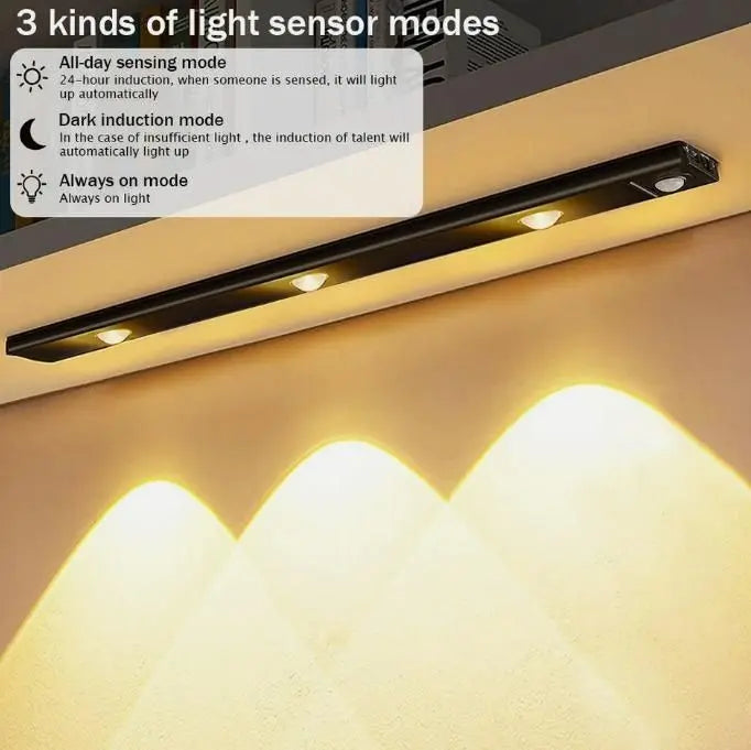LED PIR Motion Sensor Cabinet With USB Rechargeble - Gadget Villa
