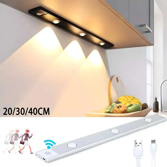 LED PIR Motion Sensor Cabinet With USB Rechargeble - Gadget Villa