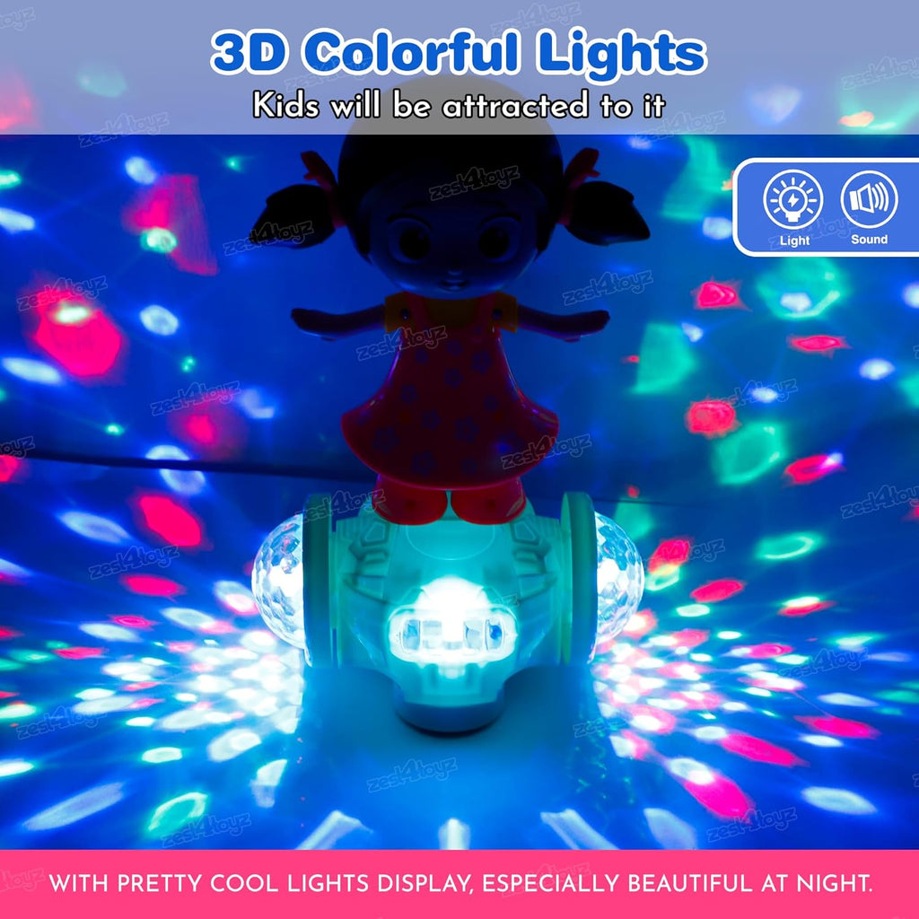 360° Rotating Musical Dancing Doll Toy 🎶💃