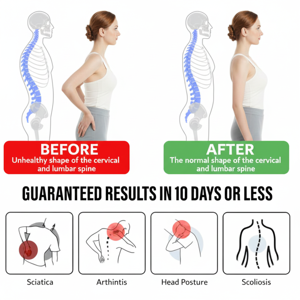 ✨ Smart Posture Corrector Back Support Belt ✨