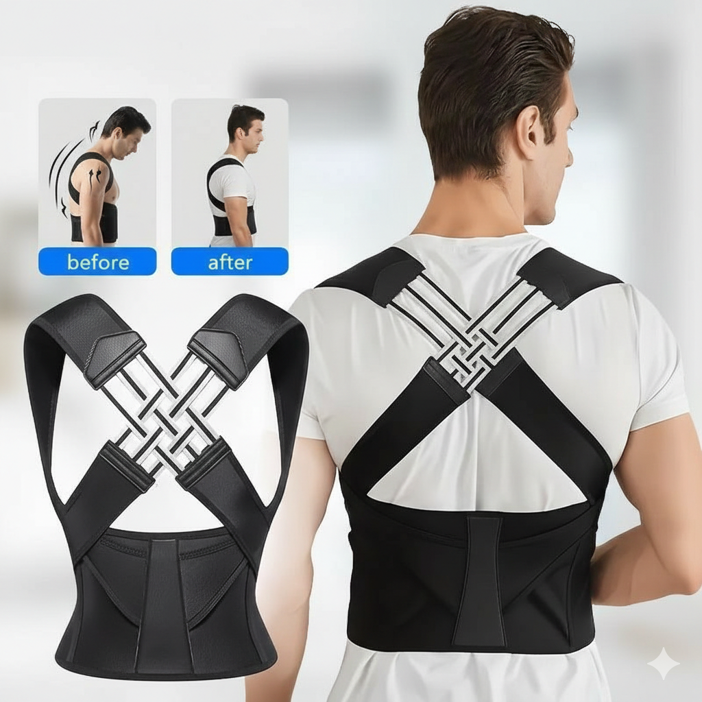 ✨ Smart Posture Corrector Back Support Belt ✨