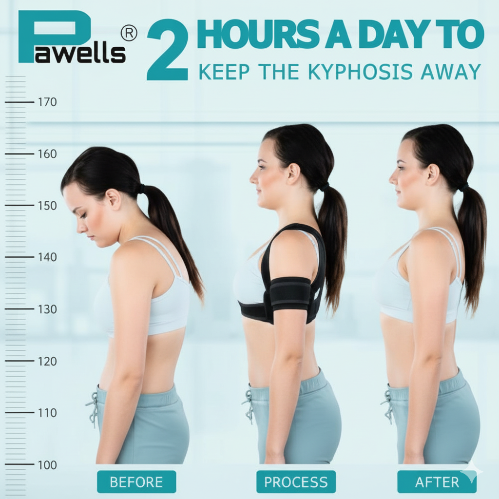 ✨ Smart Posture Corrector Back Support Belt ✨