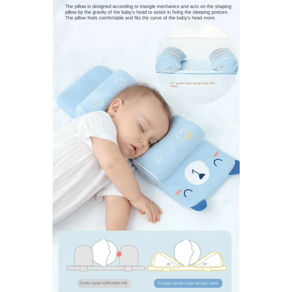 Baby Pillow for Head Shaping – Support & Comfort for Newborns - Gadget Villa