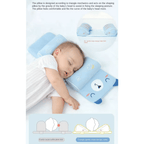 Baby Pillow for Head Shaping – Support & Comfort for Newborns - Gadget Villa