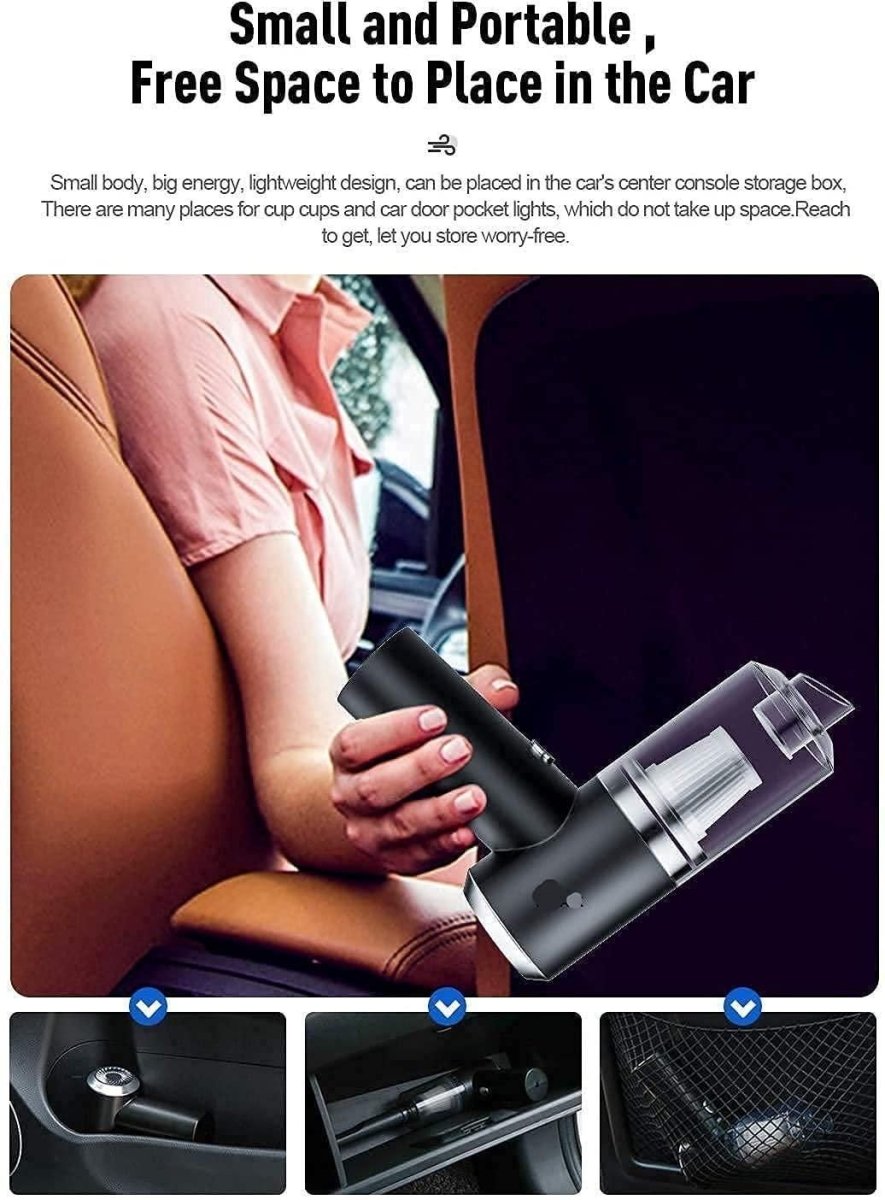 BD Portable Air Duster Wireless Vacuum Cleaner - Gadget Villa