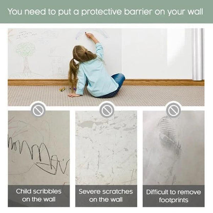 Self - Adhesive Transparent Electrostatic Wall Protection Film Buy 1 Get 1 Free - Gadget Villa