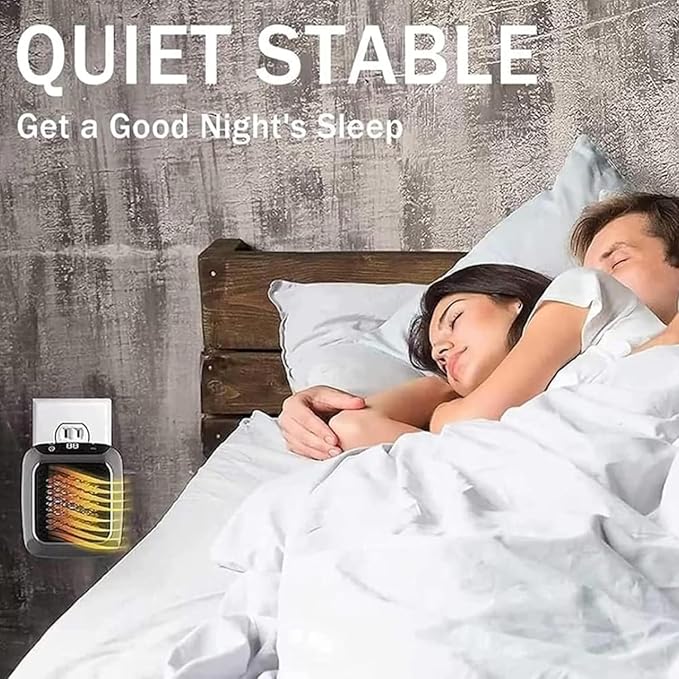 🔥 “Wall - Mounted 800 W Silent Electric Convector Heater – Instant Warmth for Room & Greenhouse” 🔥 - Gadget Villa