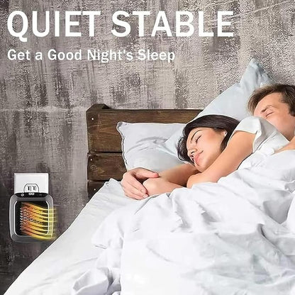 🔥 “Wall - Mounted 800 W Silent Electric Convector Heater – Instant Warmth for Room & Greenhouse” 🔥 - Gadget Villa